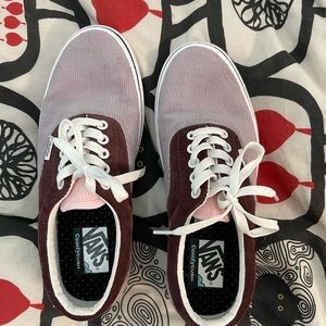 Vans corduroy shoes
